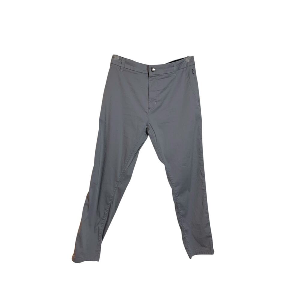 Birddogs Pants Mens 32 x 30 Gray Stretch Chino Golf Performance Zip (tag:32"L)